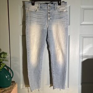 Lucky Brand Women's Mid Rise Ava Skinny Ankle Button Fly 12/31 Stretch Jeans